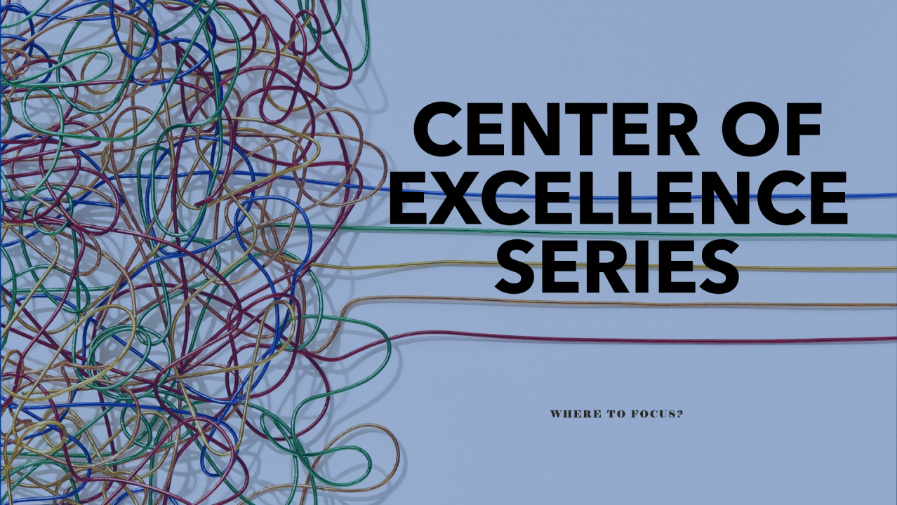 Center of Excellence Series: Where to focus?